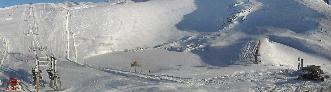 Die Kaltfront, die viel Neuschnee mitbringt, zieht zuerst über die Region rund um Les deux Alpes hinweg.