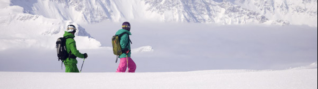 Die drei Skirouten Golden Powder, Golden Rush und Golden Ride solltest du dir in Sportgastein nicht entgehen lassen.