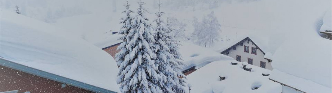 Winterwonderland in Stuben am Arlberg.