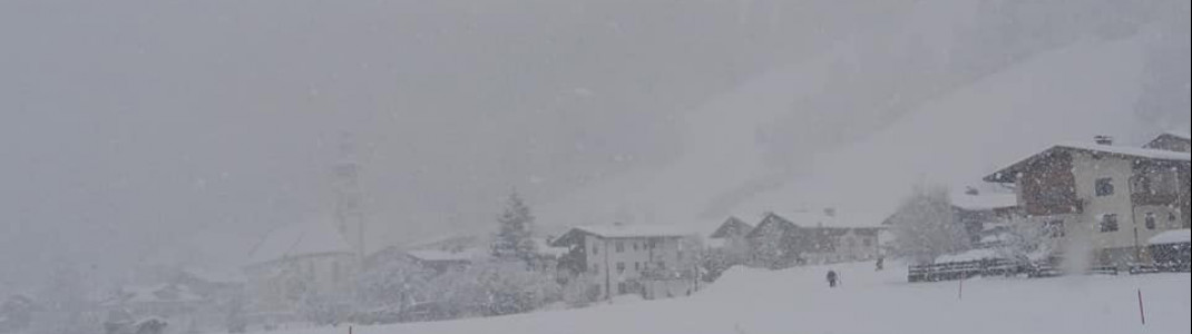 Starker Schneefall auch in der Wildschönau.