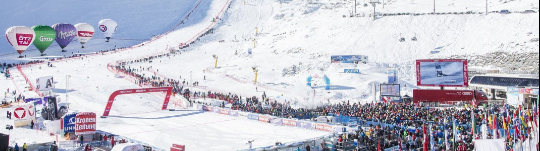 First World Cup race in Sölden.