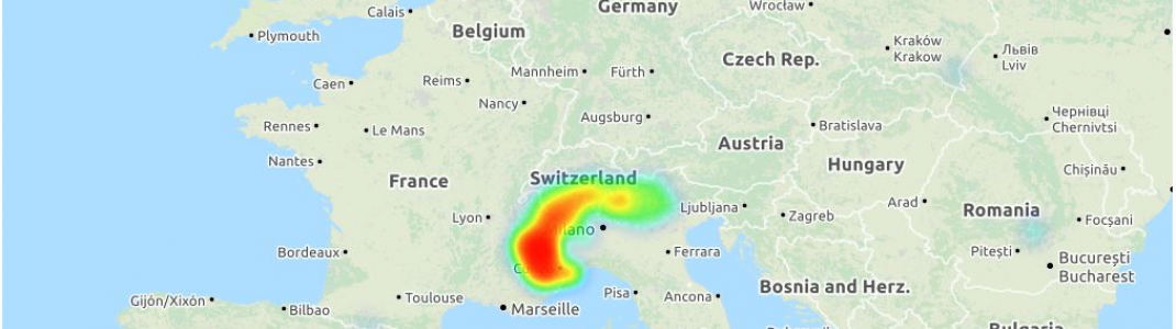 Die Neuschneeprognose für den morgigen Freitag.