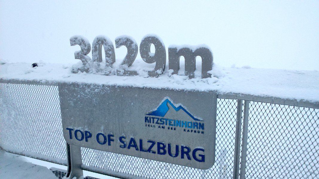 Dank Neuschnee öffnet auch der Gletscher am Kitzsteinhorn.
