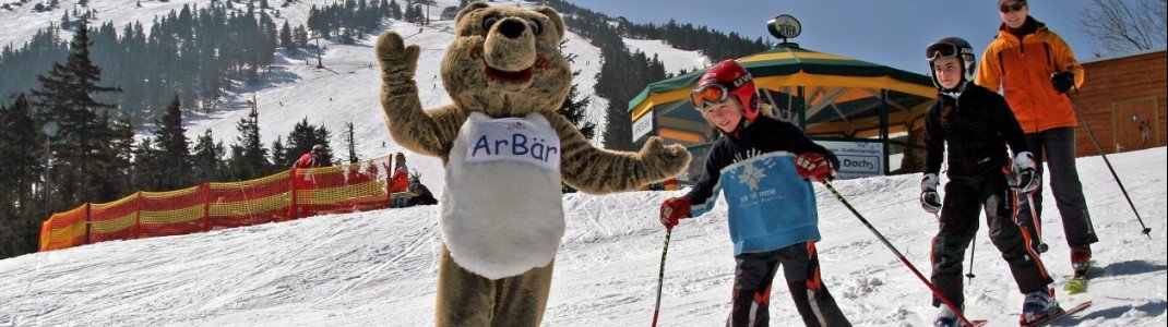 Im ArBär-Kinderland darf natürlich auch ein Maskotten nicht fehlen.