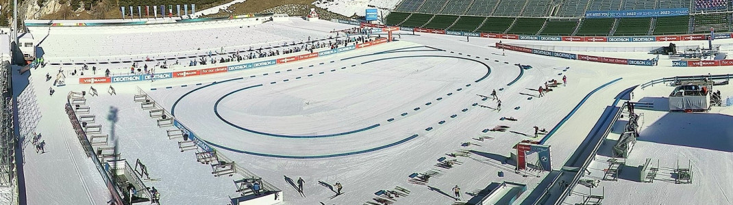 In der Südtirol Arena in Antholz ist der Biathlon Weltcup von 20. bis 23. Januar 2022 zu Gast.