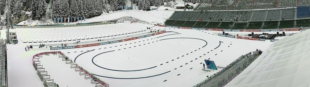 Sprint, Verfolgung und Staffel stehen im Biathlonstadion in Antholz am Programm.