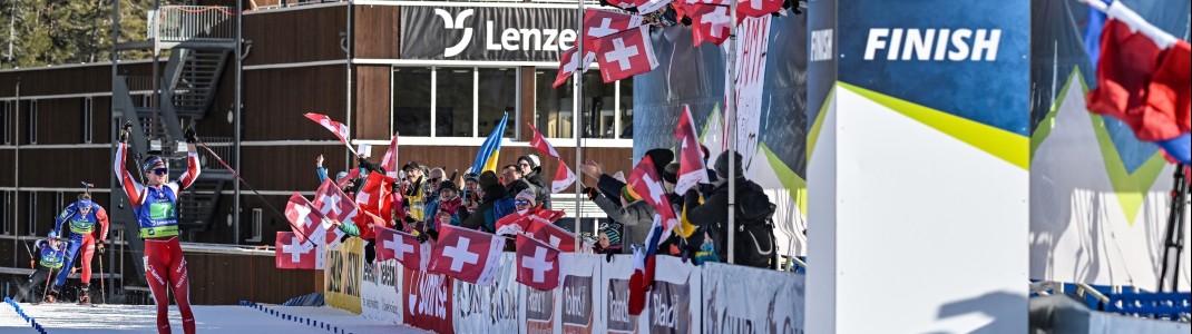 Nach der Austragung der Biathlon-EM im letzten Winter stehen nun erstmals sechs Weltcuprennen in Lenzerheide auf dem Programm.
