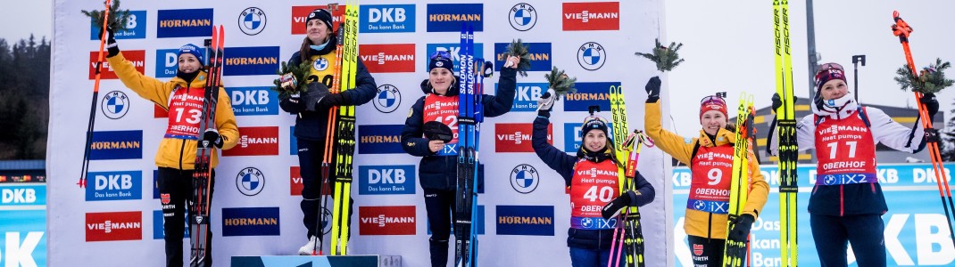 Mit Franziska Preuß und Janina Hettich-Walz schafften es gleich zwei DSV-Damen in die Top 6.