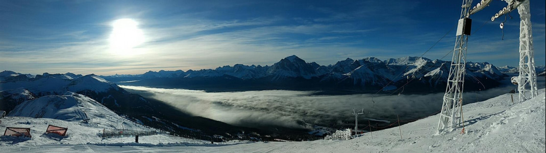 Buckle up and watch the world's fastest skiers during the World Cup at the Lake Louise Ski Resort.