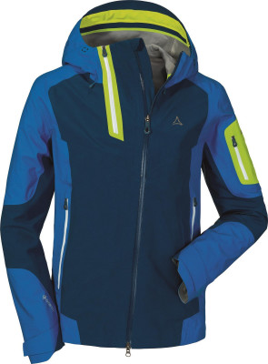 The modern three-layer ski jacket 3L JACKET KEYLONG2 from Schöffel will excite the men among winter sports fans.