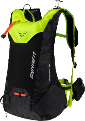 The Dynafit Speedfit 20 backpack is equipped with a light for nightly skiing.