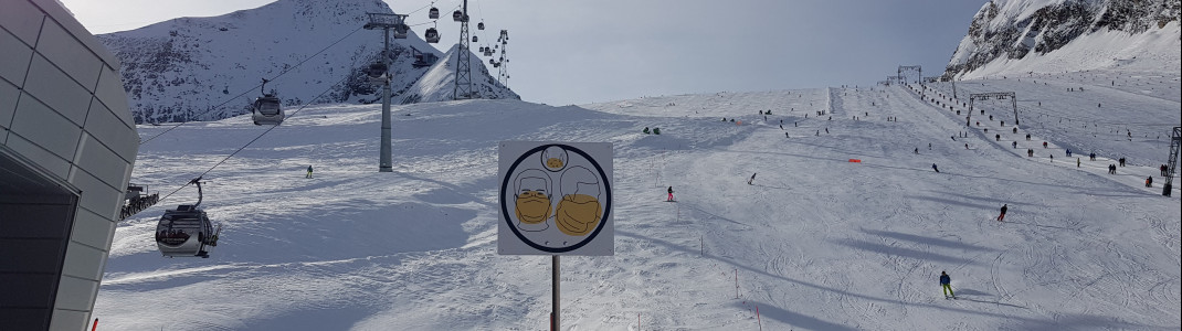 In Österreich und der Schweiz läuft der Skibetrieb mit Hygieneauflagen vorerst weiter.