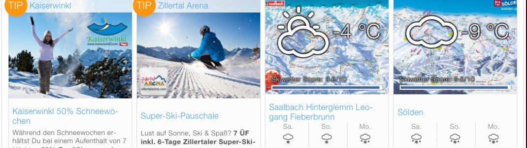 Wie wird das Wetter in den österreichischen Skigebieten?