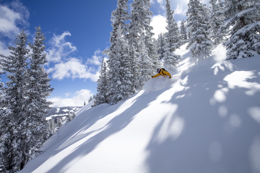 Aspen bietet herrliche Powder-Abfahrten auf vier völlig unterschiedlichen Skibergen.