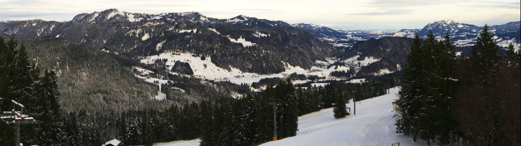 Gute Bedingungen für den Saisonstart in Oberstdorf Söllereck.