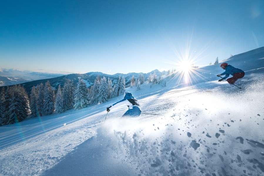 Ski amadé verbindet 25 Skigebiete in Salzburg und der Steiermark.