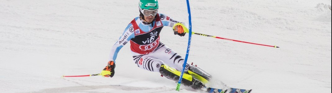 Felix Neureuther beim Slalom