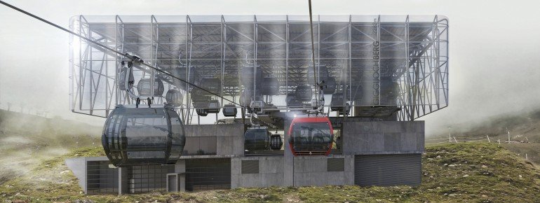 Die neue Giggijochbahn befördert in 134 Kabinen bis zu 4500 Personen pro Stunde.