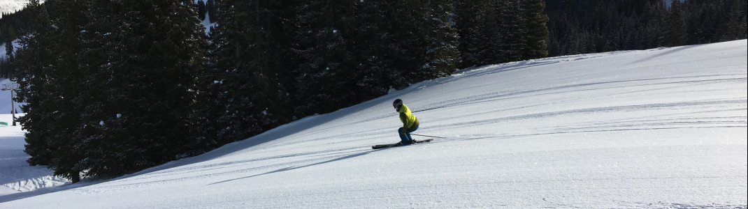 Traumhafte Pisten auf der Frontside und unberührte Tiefschneehänge in den Back Bowls - das ist Skifahren in Vail.