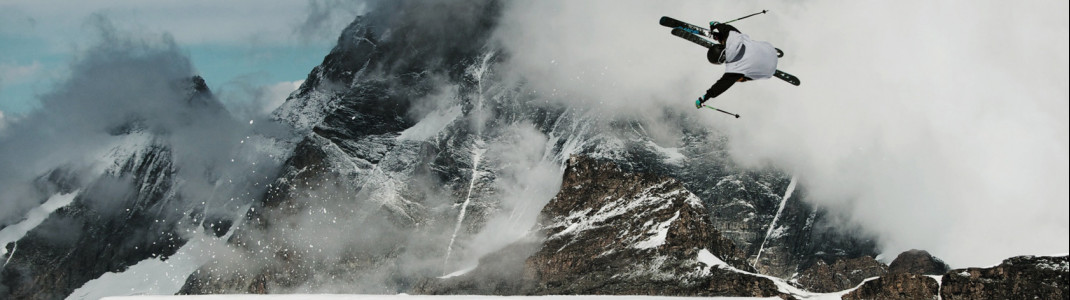 Vom Anfänger bis zum Pro - im Snowpark "Winter Zermatt" findet jeder die richtige Line.