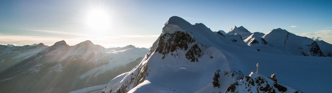 Beeindruckend: Die Aussicht vom Matterhorn Glacier Paradise, der höchstgelegenen Bergstation Europas.