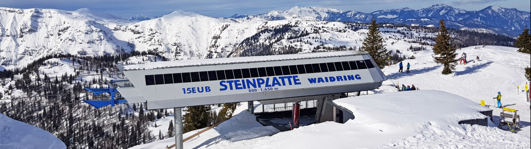 Bergstation der Gondelbahn Waidring