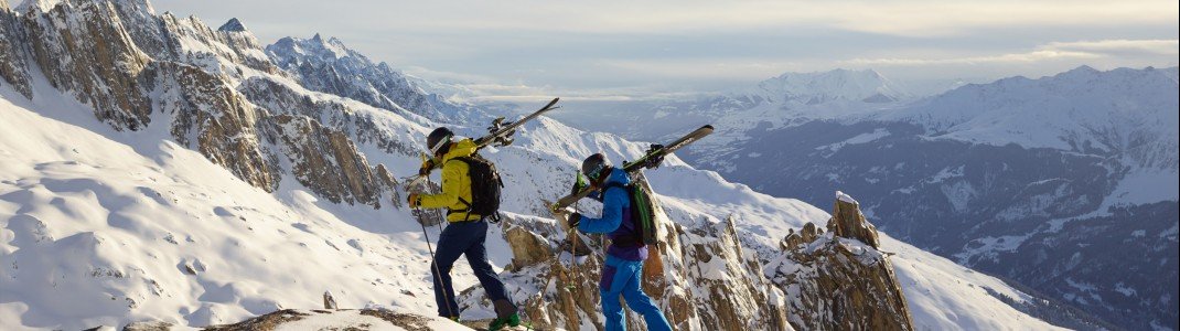 Für Freerider hat Disentis einiges zu bieten