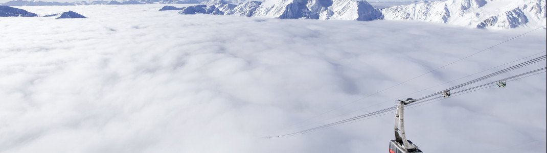 Frühjahrsskivergnügen auf dem Schnalstaler Gletscher. Sonne pur auf über 3.000 m.