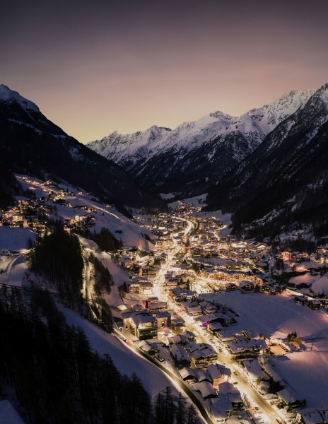Sölden ist der größte Ort im Ötztal. Aber auch Gurgl am Talende wird als neuer Weltcuport immer beliebter.