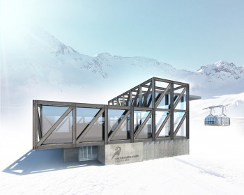 Mit der neuen Bahn wird das barrierefreie Angebot am Kaunertaler Gletscher erweitert.