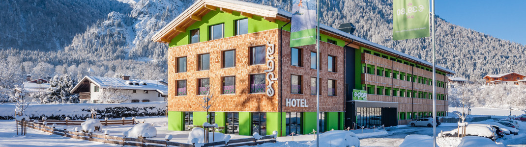 Dein Basislager in Traumlage - Das Explorer Hotel Berchtesgaden im Winter