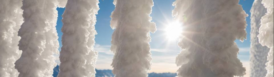 Frostige Temperaturen werden wieder am Nebelhorn in Oberstdorf erwartet. Bereits Ende Januar waren dort tolle Skulpturen aus Schnee und Frost zu bewundern gewesen.