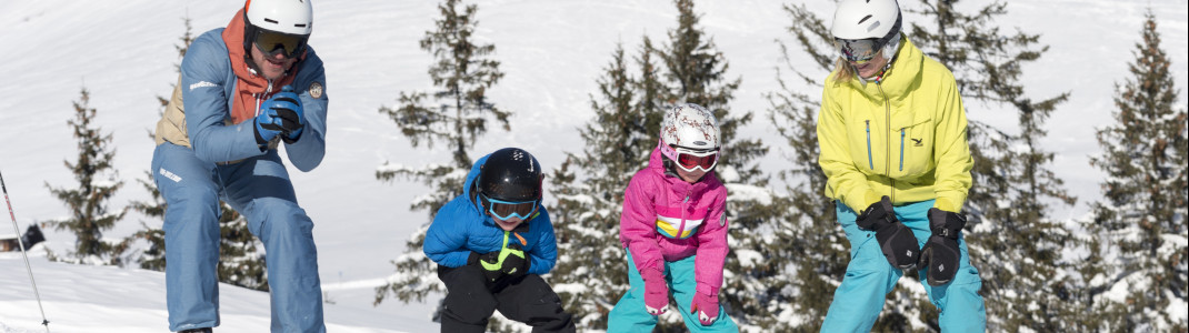 In den beiden Skischulen in der Almenwelt Lofer gibt es Skikurse für Groß und Klein.