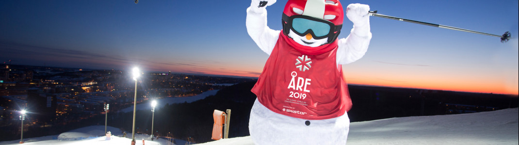 The World Ski Championships' mascot for 2019.