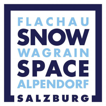 The new logo of Snow Space Salzburg contains its three subareas' place names: Flachau, Wagrain and Alpendorf.
