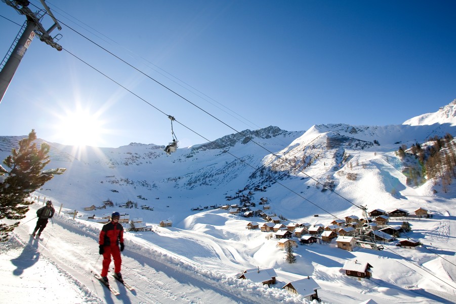 Das Skigebiet Malbun bietet 23 Pistenkilometer.