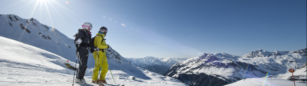 Tolle Aussichten und ein einmaliges Wintersport-Konzept - das zeichnet Galtür im Tiroler Paznaun aus.