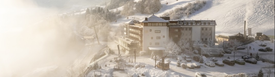 In Alleinlage thront das Goldberg auf einem Hochplateau über Bad Hofgastein.