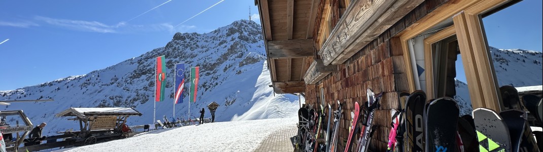 Kaiserwetter erwartete uns in dieser Woche beim Skifahren in St. Johann in Tirol.