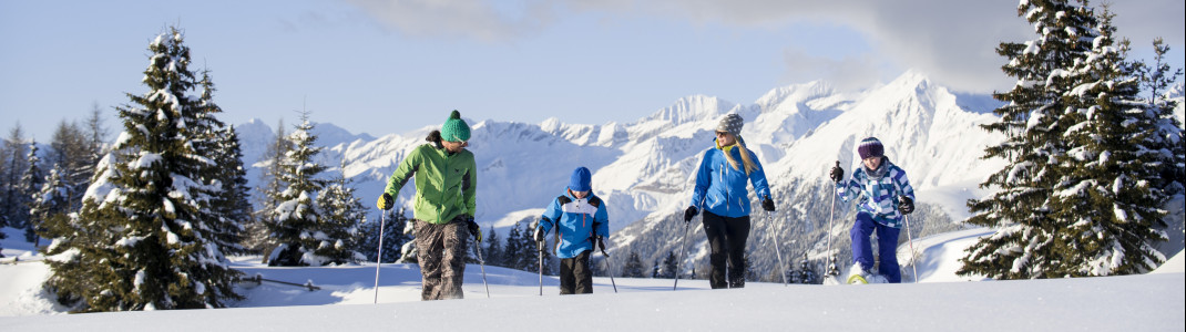 Unzählige Wanderwege führen euch durchs Südtiroler Winterwunderland.