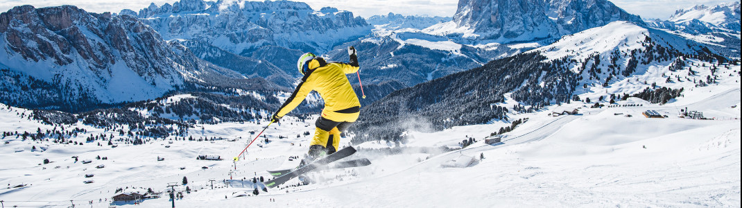 Im mehrfach ausgezeichneten Skigebiet Gröden erwartet dich Skivergnügen der Extraklasse.