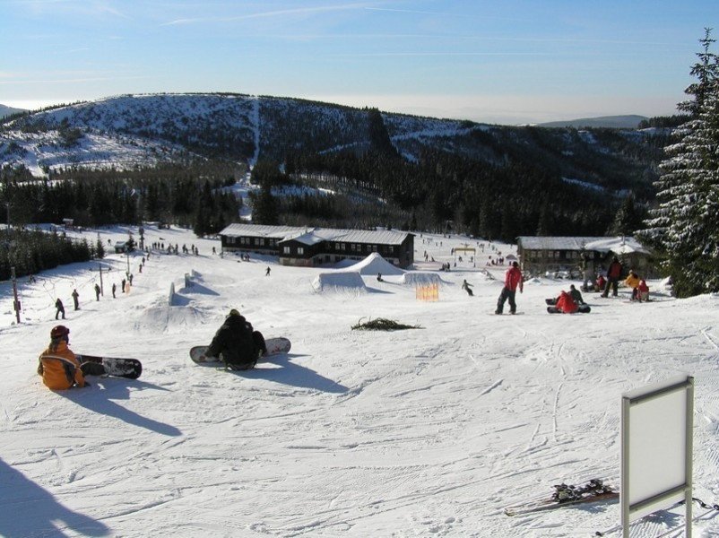 In Spindlermühle gibt es einen der größten Funparks in der tschechischen Republik.