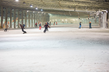 SnowWorld Landgraaf is the largest and most famous ski hall in the Netherlands.