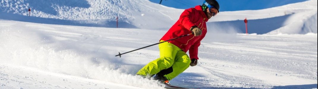 Perfekte Abfahrten finden Wintersportler im Skigebiet Fellhorn/Kanzelwand.