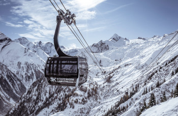 Die 3K K-onnection verbindet den Maiskogel mit dem Gletscherskigebiet am Kitzsteinhorn.