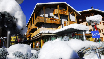 Das Hotel Concordia **** im Zentrum von Livigno war das erste von Emilio Giacomelli gegründete Hotel.