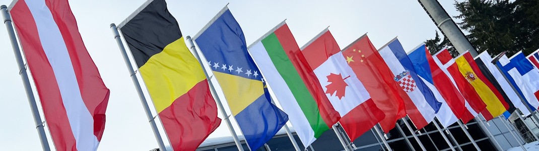 Über 30 Nationen sind in Oberhof am Start.