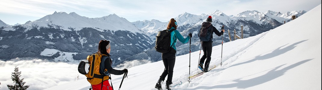 Abwechslungsreiche Wintererlebnisse und traumhafte Ausblicke - das erwartet dich in Mittersill zwischen Kitzbüheler Alpen und Nationalpark Hohe Tauern.