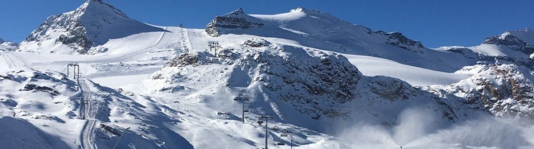 Blick zum Furgsattel in Zermatt.