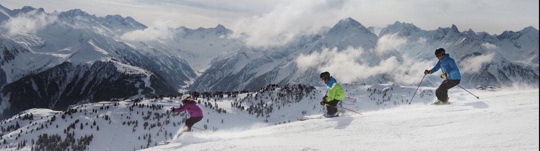 Pistenspaß am Penken im Zillertal.